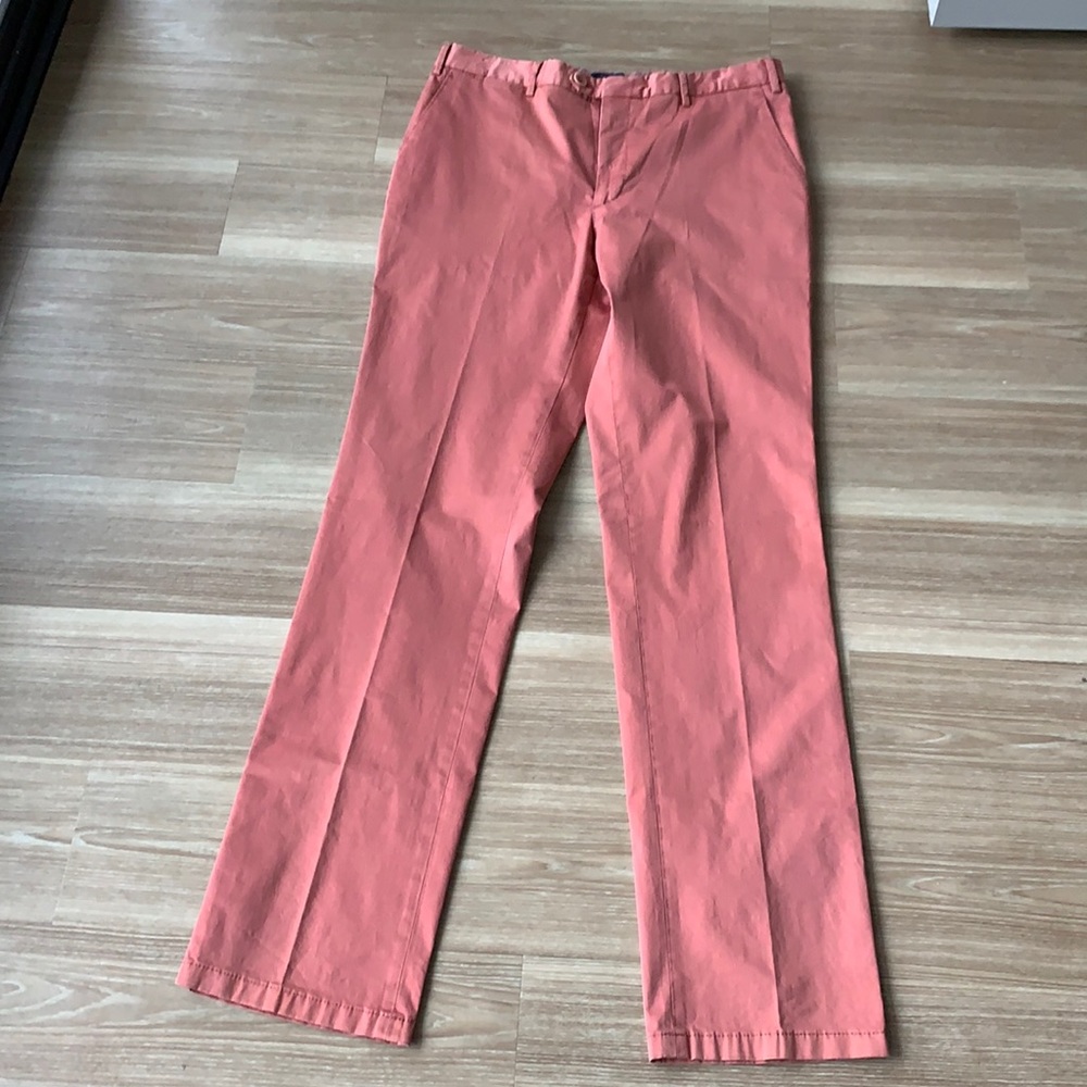 Scott Barber made in Italy Tess laser fitted chino